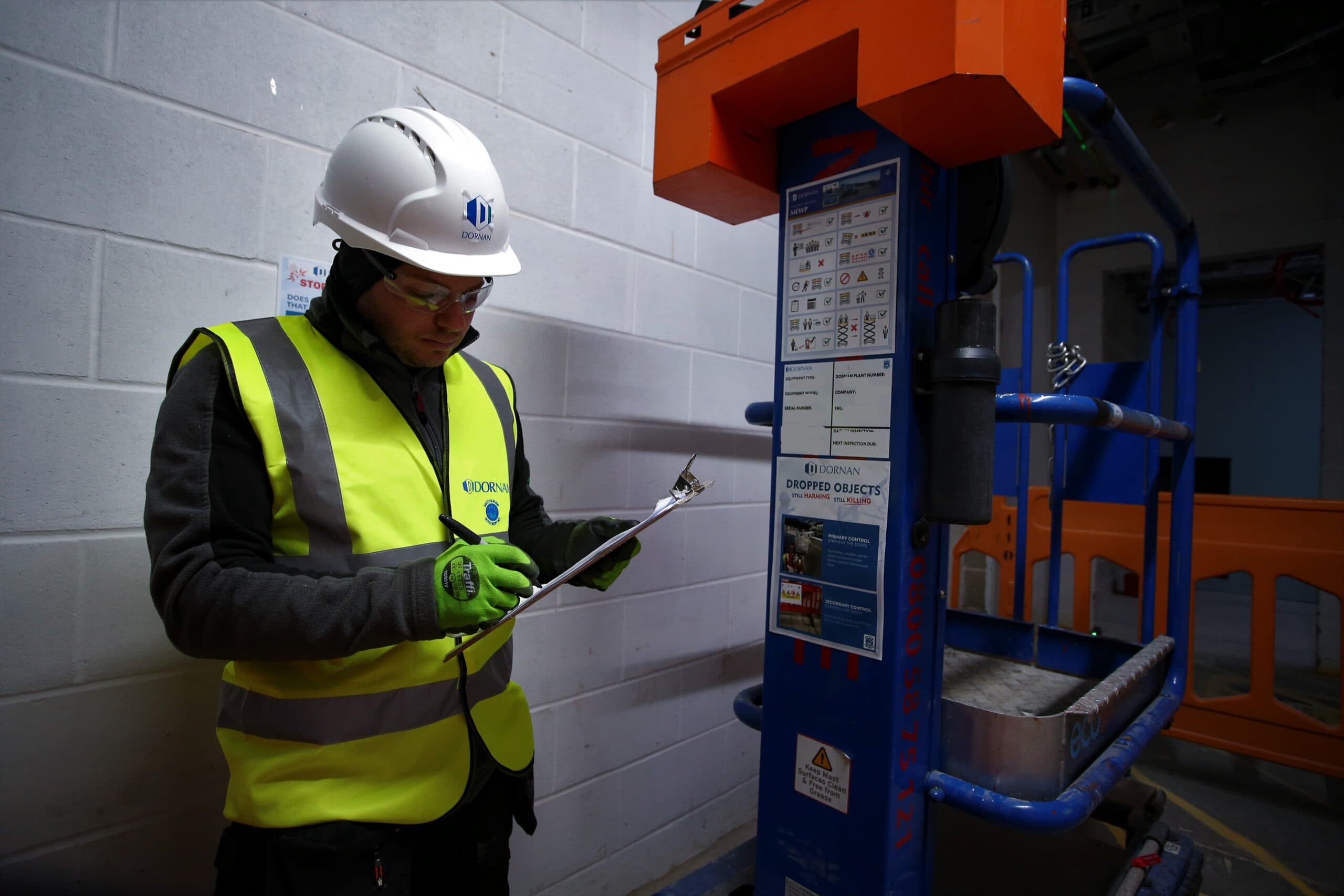Dornan safety audit review on site